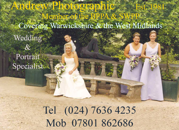 One of this areas longest established professional photographers. Weddings, Portraits, Pets, Promotional, Personal Injury & insurance Photographs.